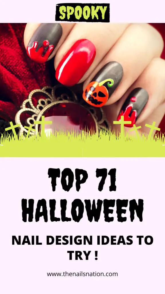 71 Easy Halloween Nail Designs To Try This Year