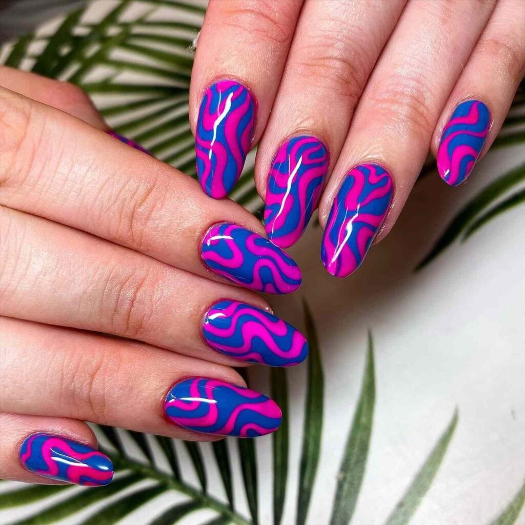 20 Swirl Nail Designs That Leave Us Spinning