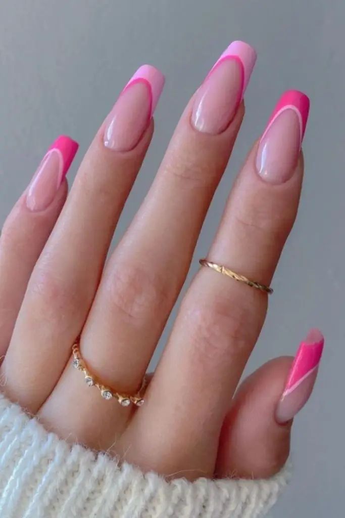 20 top Nails Coffin Pink ideas in 2024