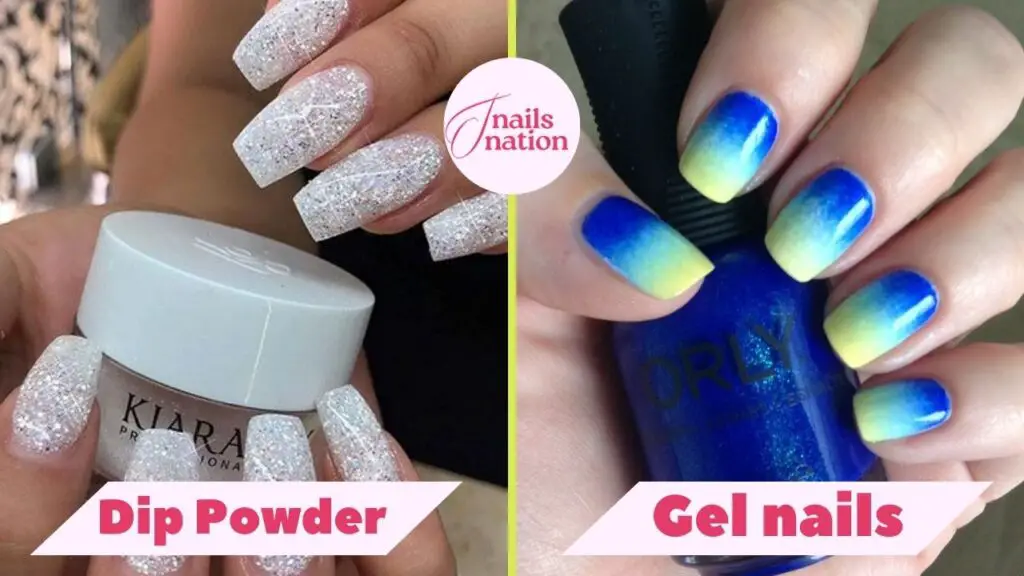 Dip Powder vs gel Nails