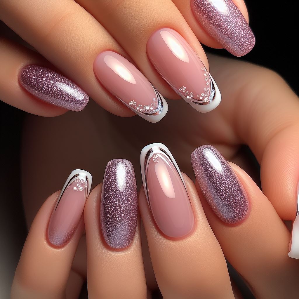 French Chic Coquette Nails