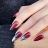 11 Trendy Red and Silver Nail Designs - The Nails Nation