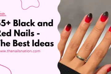 55+ Black and Red Nails - The Best Ideas