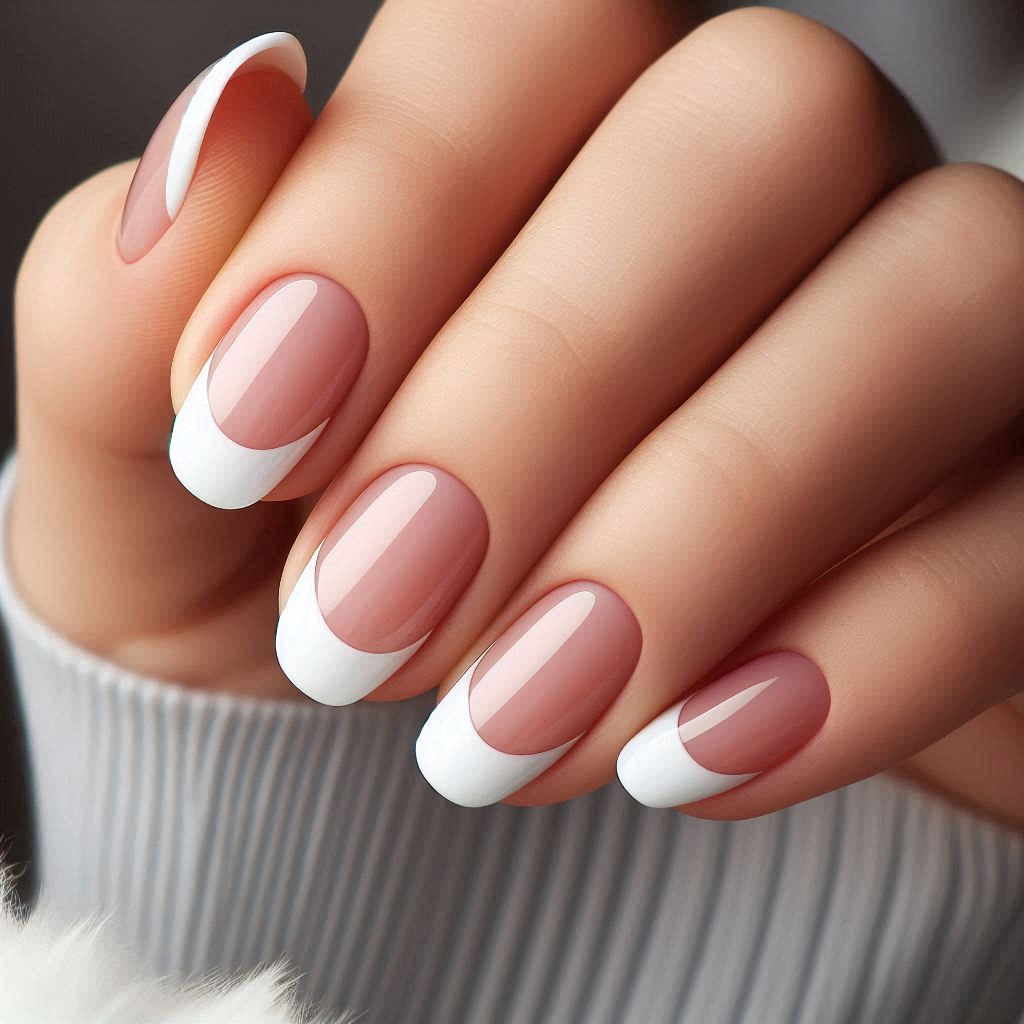 Old Money Classic French Tip