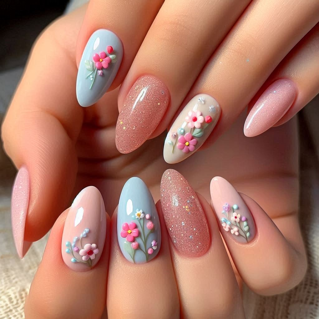 Short Almond Nails