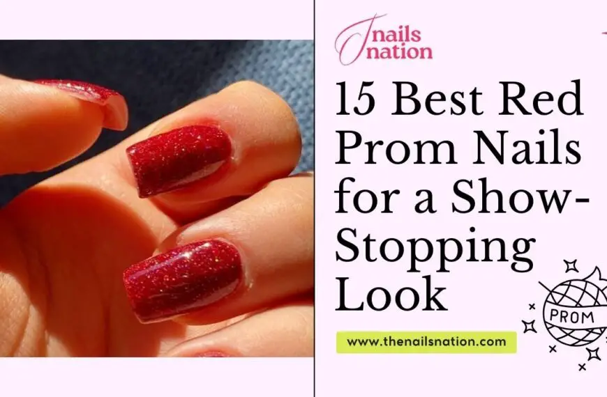 15 Best Red Prom Nails for a Show-Stopping Look