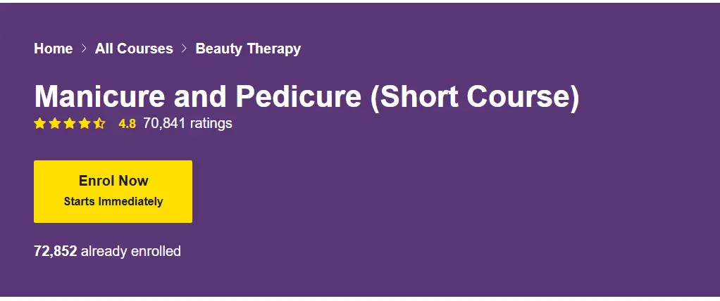 Manicure and Pedicure (Short Course) - Oxford Home Study Centre