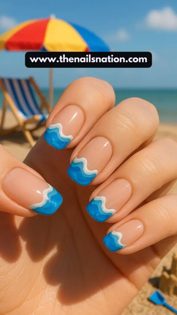 Tropical Beach Nail Designs
