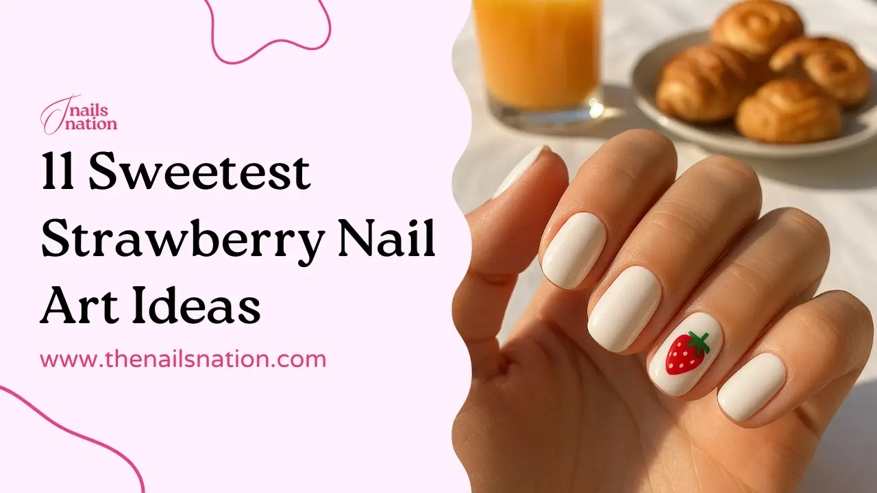 11 Sweetest Strawberry Nail Art Ideas