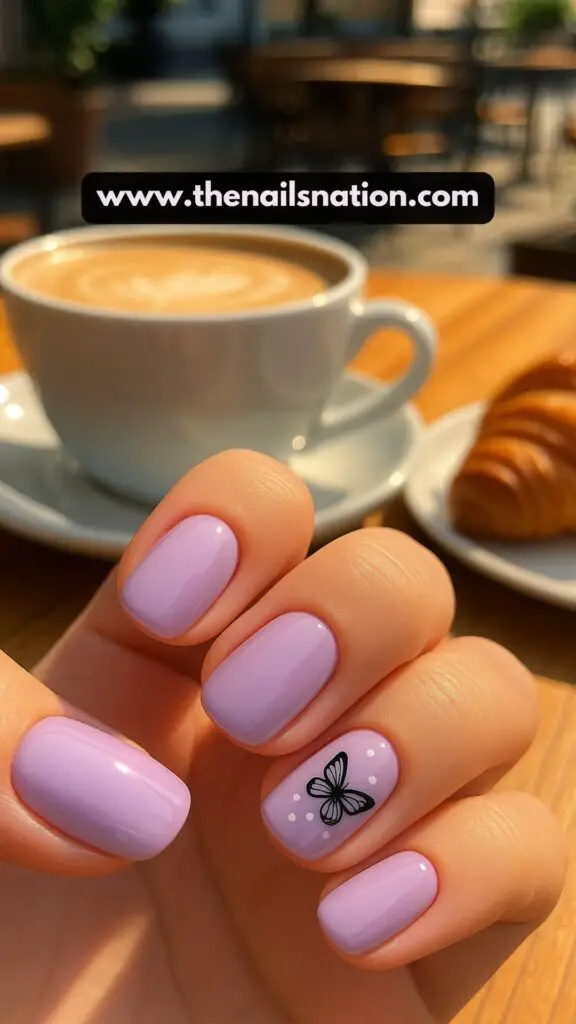 Butterfly Nail Ideas Simple