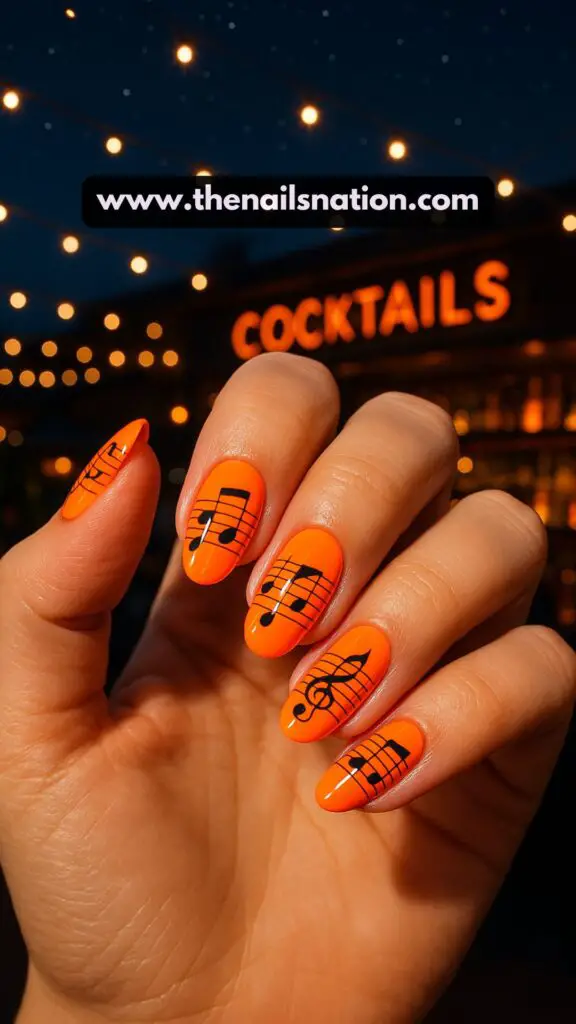 Neon Summer Nails