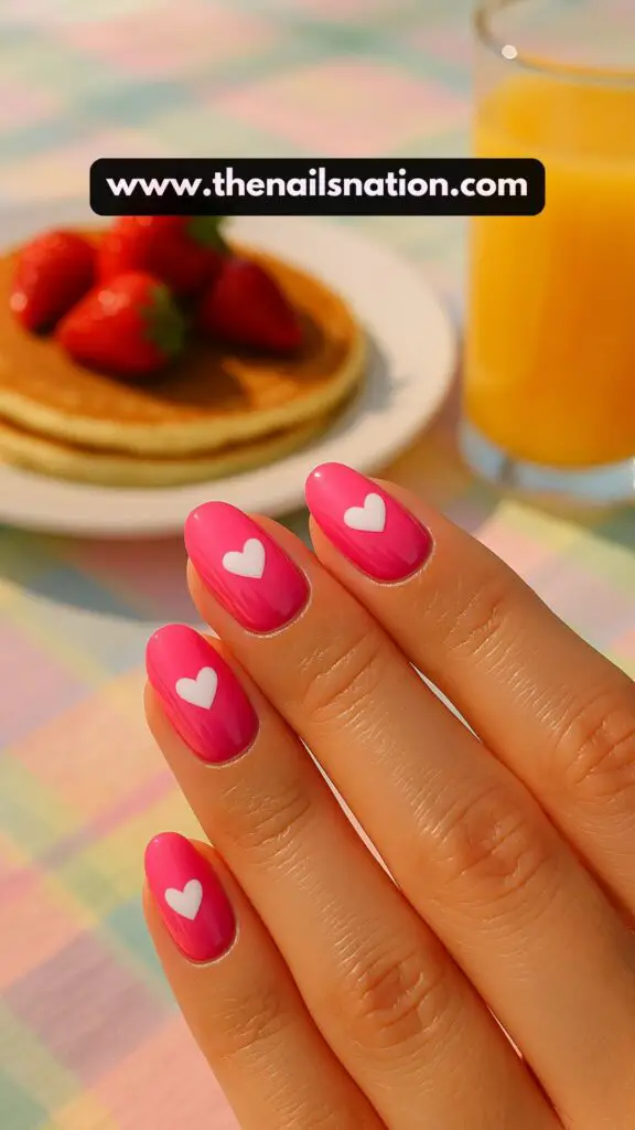 Pink Summer Nails
