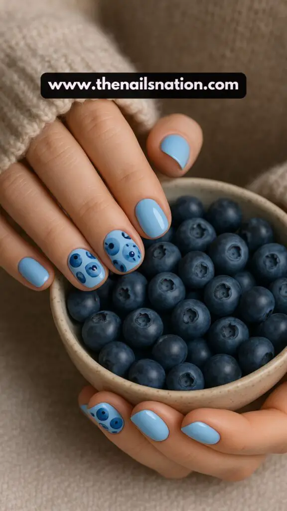 Micro Blueberry Nails