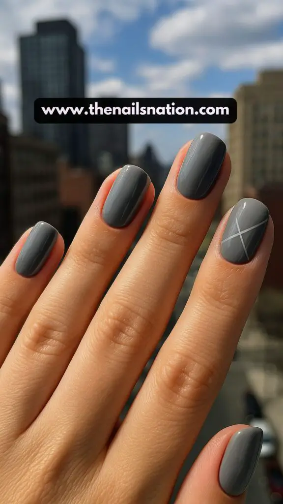 Modern Minimalist Nail Art