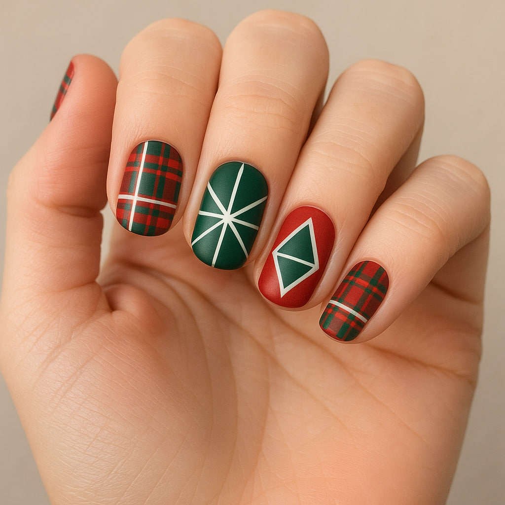 Winter Plaid Pattern