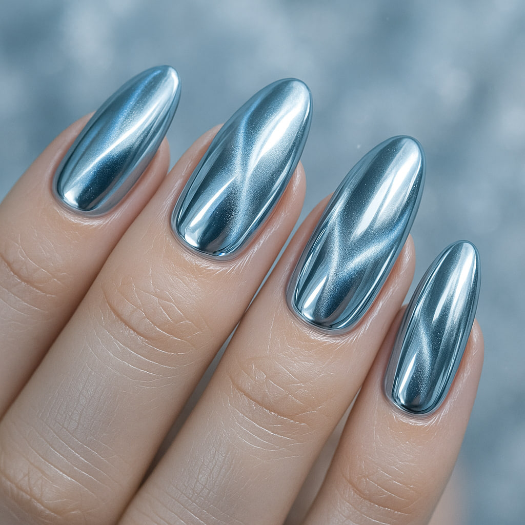 icy blue chrome