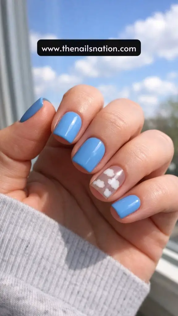 Blue Spring Nail Ideas