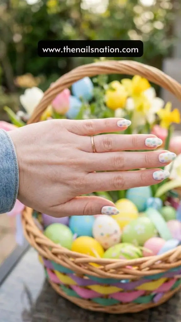 Easter Bunny Inspired Spring Nails