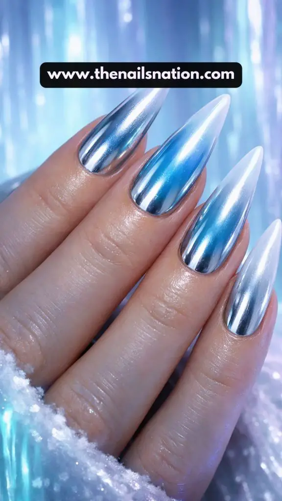 Metallic Ice Ombré