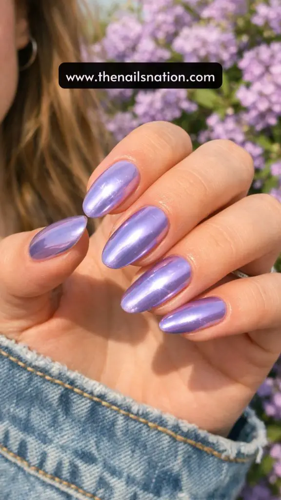 Purple Spring Nail Ideas