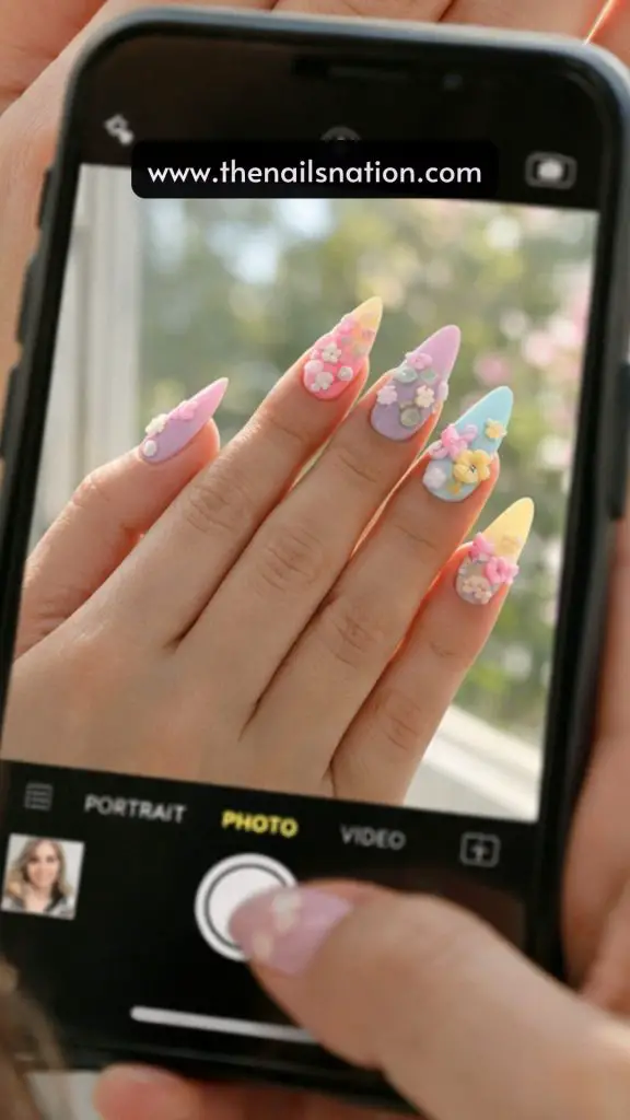 Spring Acrylic Nail Ideas