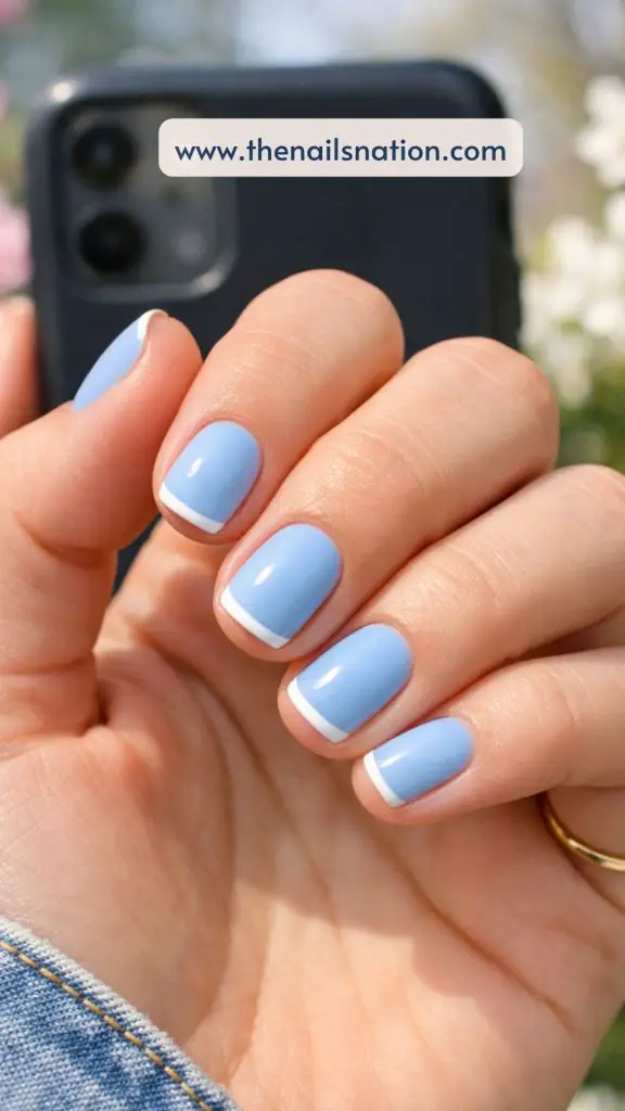 Unbox Nails Blue Spring Nail Ideas